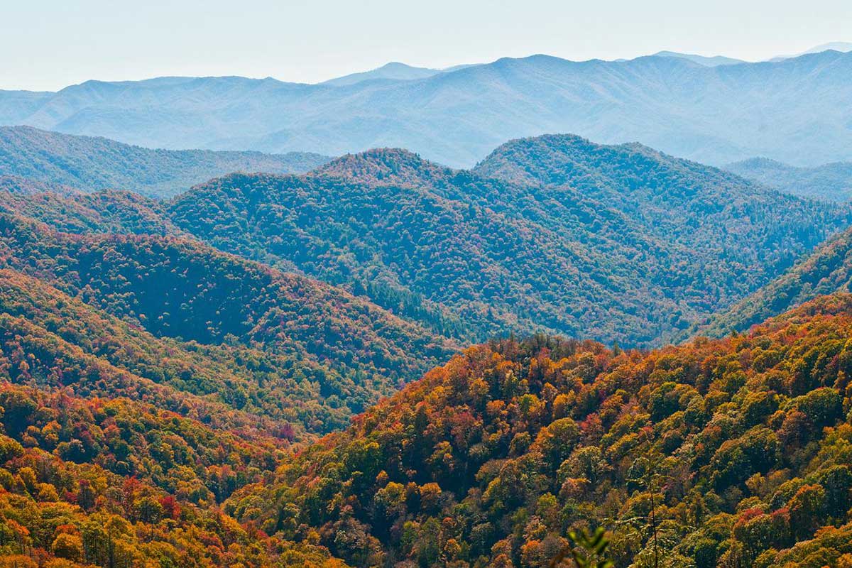 Great Smoky Mountains view
