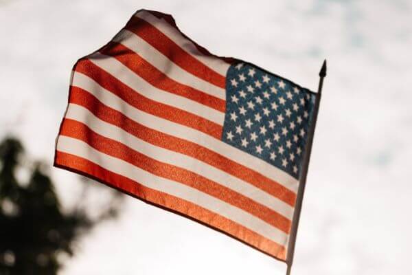 De Soto National Memorial American Flag