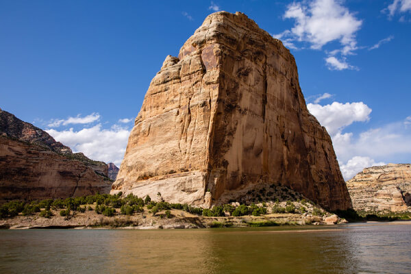 Majestic sandstone canyons in Dinosaur National Monument