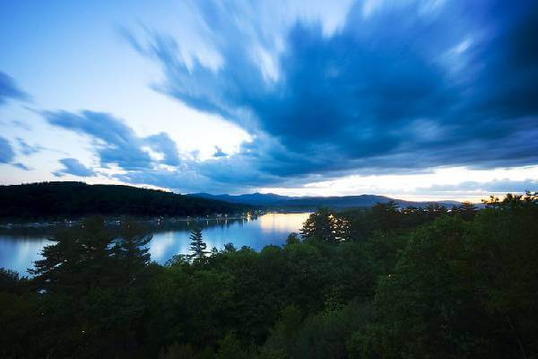 Newfound Lake at Sunset